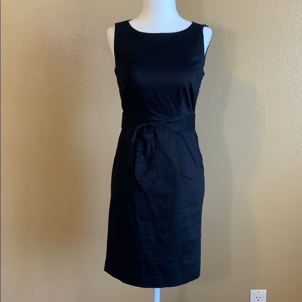 Ann Taylor Black Shift Dress